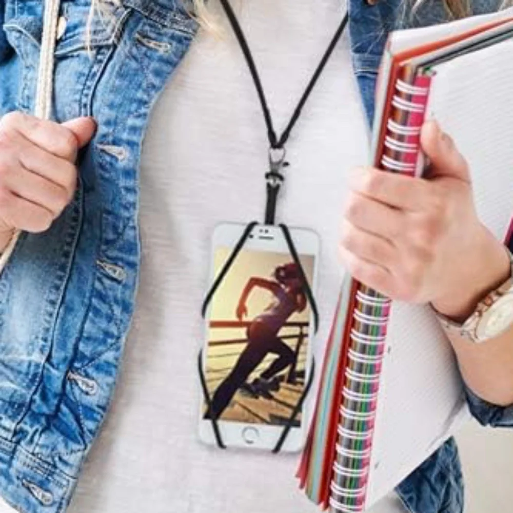 NEW - Gear Beast Cell Phone Lanyard - Universal Neck Phone Holder w/Card Pocket